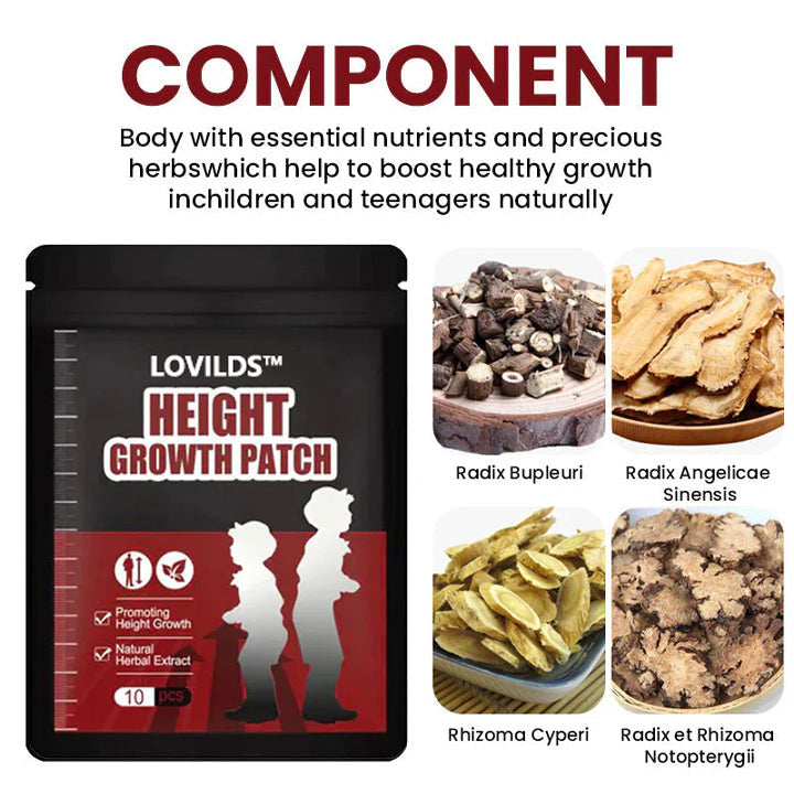 đż LOVILDS⢠Herbal Foot Patch â Naturally Boost Your Height, Backed by Exclusive Patent!