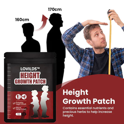 🌿 LOVILDS™ Herbal Foot Patch – Naturally Boost Your Height, Backed by Exclusive Patent!