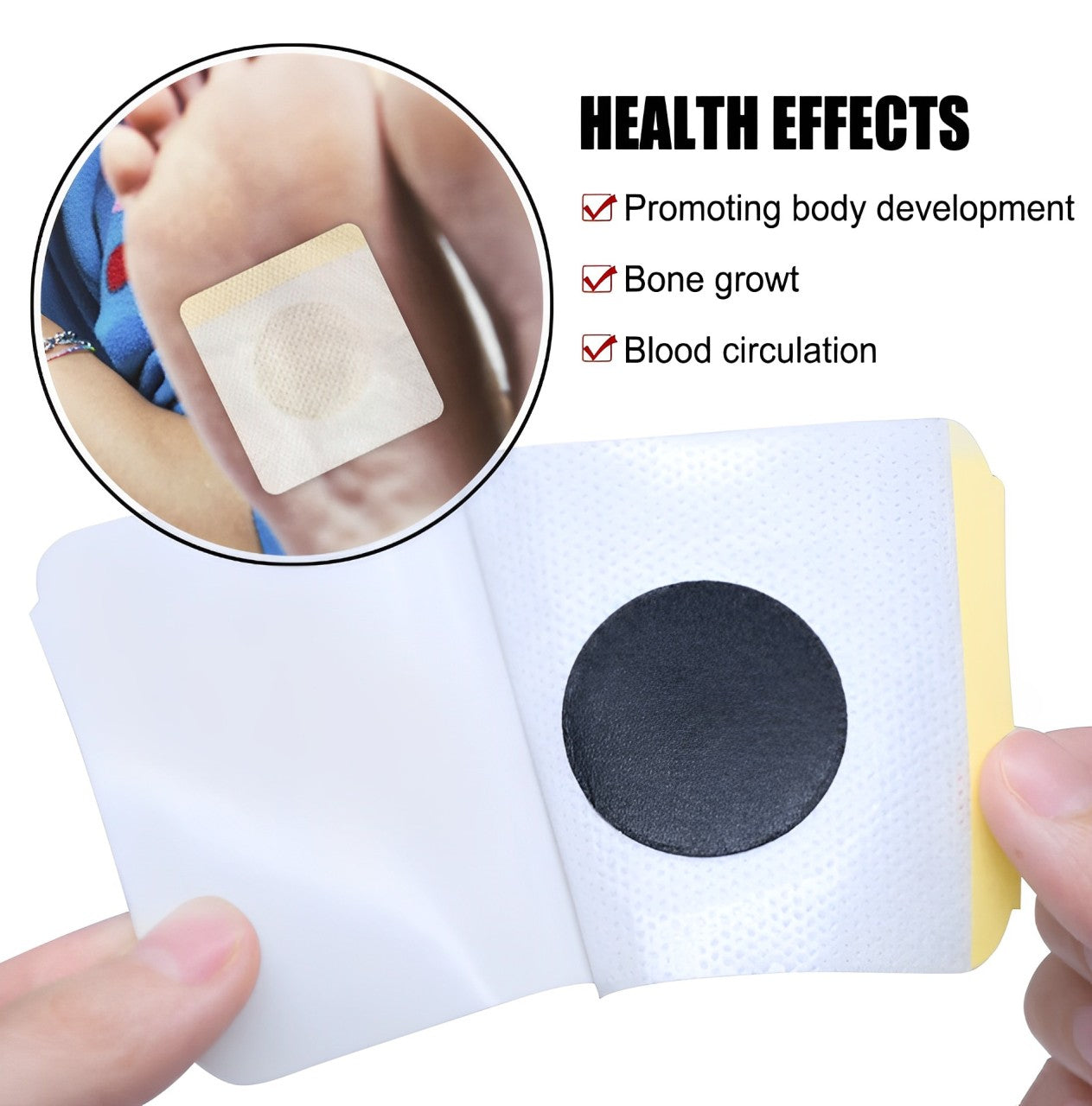 🌿 LOVILDS™ Herbal Foot Patch – Naturally Boost Your Height, Backed by Exclusive Patent!