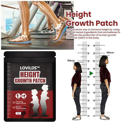 🌿 LOVILDS™ Herbal Foot Patch – Naturally Boost Your Height, Backed by Exclusive Patent!