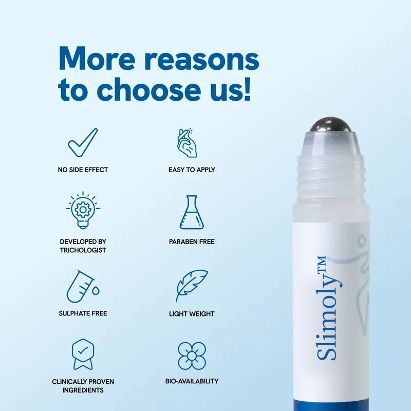 Slimoly™ Advanced Anti-Hair Loss Roll-On – See hair growth in 1-2 weeks