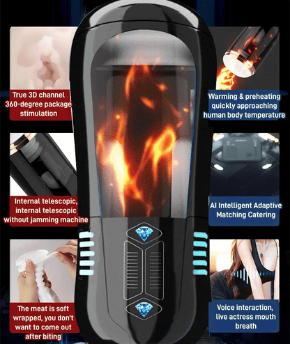 【Discreet Delivery】-Slimoly™ Smart Suction & Stroke Device – Fully Automated for Effortless Enjoyment