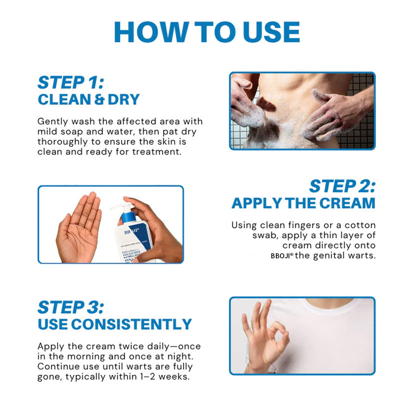 BBOJI®  HPV Genital Warts Eraser Cream Ultra