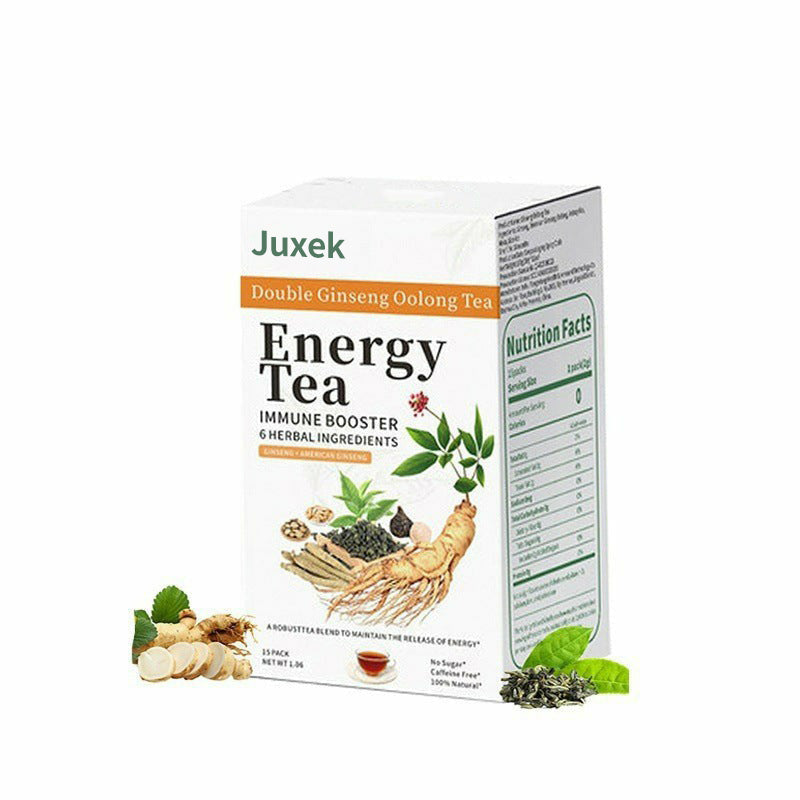 Juxek™ Men’s Focus Tea – Freeze-Dried Ginseng for Strength & Clarity