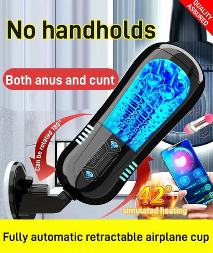 【Discreet Delivery】-Slimoly™ Smart Suction & Stroke Device – Fully Automated for Effortless Enjoyment