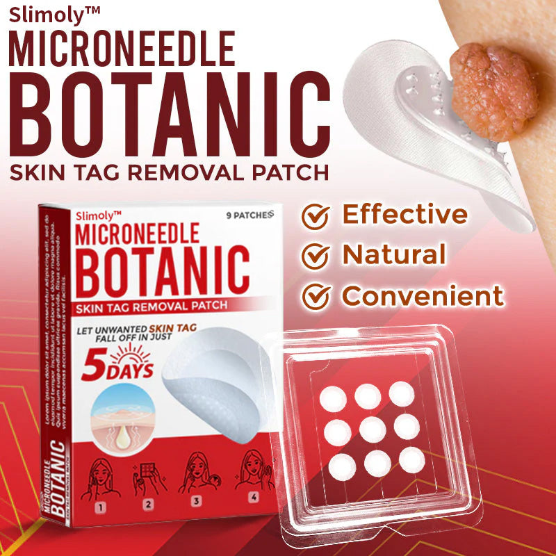 Slimoly™ MicroNeedle Botanic Skin Tag Removal Patch