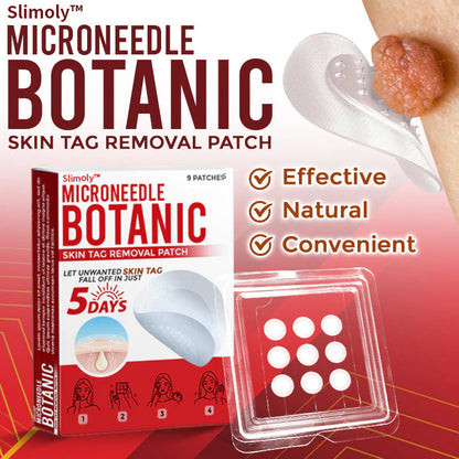 Slimoly™ MicroNeedle Botanic Skin Tag Removal Patch