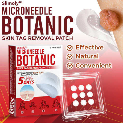 Slimoly™ MicroNeedle Botanic Skin Tag Removal Patch