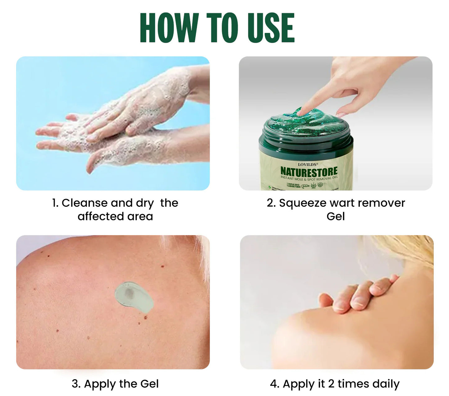 LOVILDS™NATURESTORE Instant Mole & Spot Gel