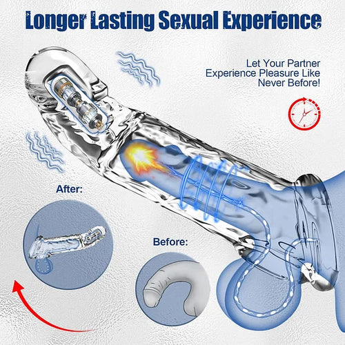 🔥🎁Slimoly™ Reusable Penis Extension Vibrator😍
