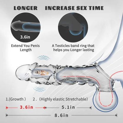 🔥🎁Slimoly™ Reusable Penis Extension Vibrator😍